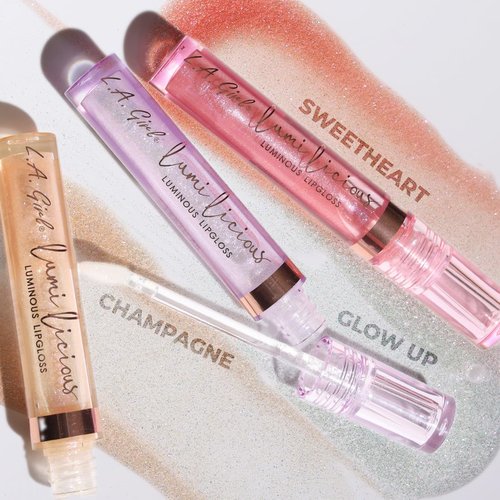 L.A. Girl Lumilicious Lipgloss - Sweetheart Shade for Radiant, Luminous Lips