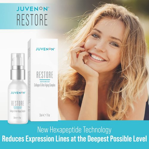 Juvenon Restore Advanced Collagen | Anti-Aging Complex for Fine Lines & Wrinkles - Premium Skincare