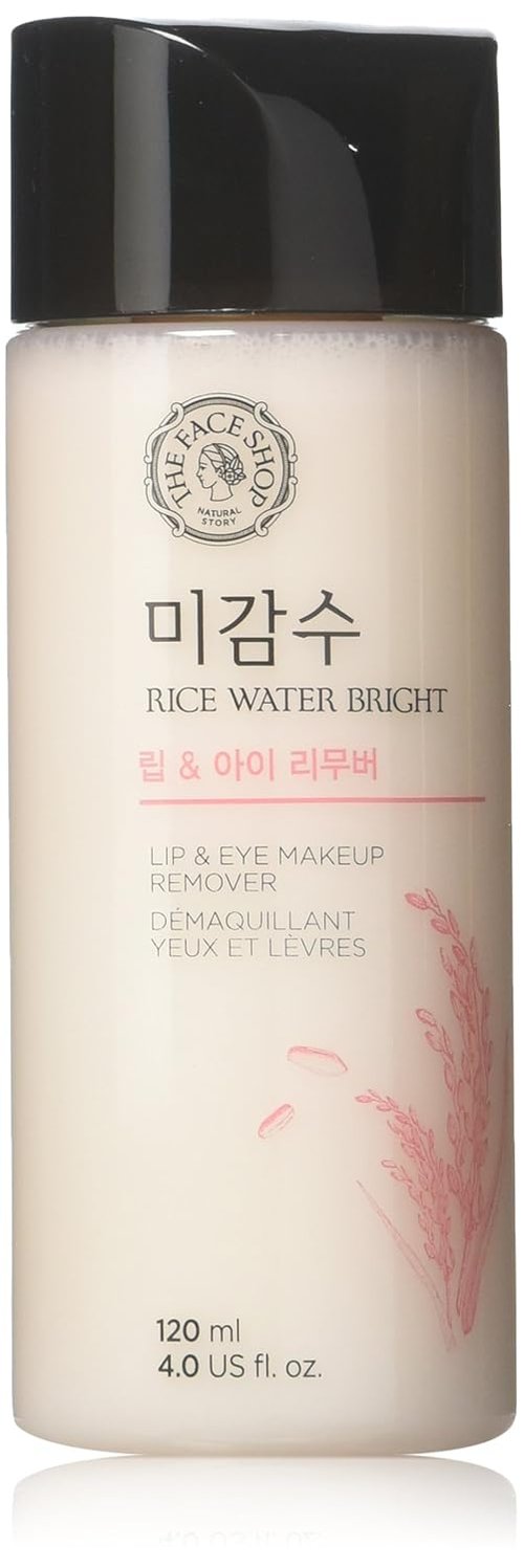 The Face Shop Oil-Free Liquid Eye Makeup Remover - Waterproof Formula for Effortless Makeup Removal | 120 mL / 4 Oz