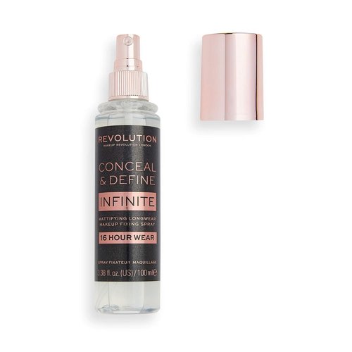 Makeup Revolution Infinite Fixing Spray - Long-Lasting Hold | 100ml Hydrating Formula