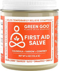 Green Goo First Aid Salve - All-Natural Healing Cream for Cuts, Scrapes & Sunburns | 4 Oz