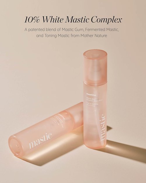 Mastina White Mastic Cooling Body Mist - Hydrating & Brightening Spray for Sensitive Skin | 5.1 fl oz