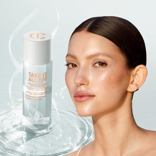 Charlotte Tilbury Makeup Remover - Bi-Phase Cleansing Oil with Soothing Chamomile for Lashes & Lips - Removes Waterproof Makeup