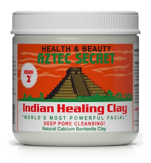 Aztec Secret – Indian Healing Clay 16 Oz | Deep Pore Cleansing Facial & Body Mask – 100% Natural Calcium Bentonite Clay