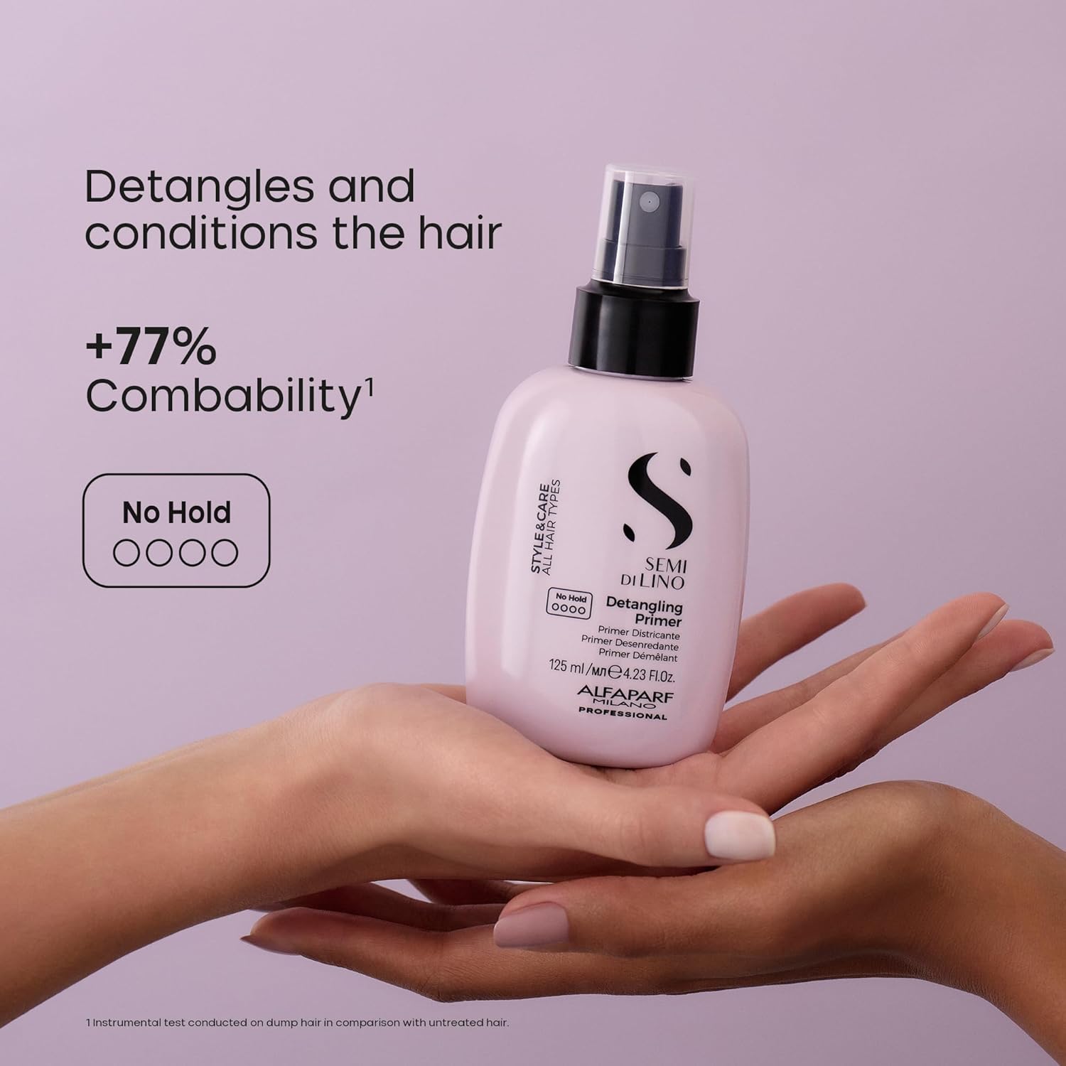 ALFAPARF MILANO Detangling Primer - Thermal Protection for All Hair Types - 4.25 fl oz / 125 ml