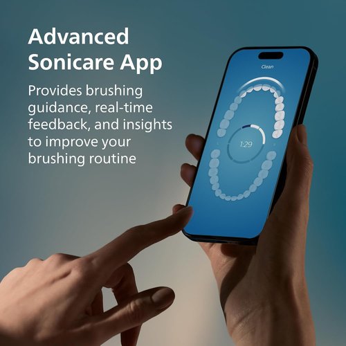 Philips Sonicare DiamondClean Smart 9500 Electric Toothbrush - Sonic Technology, 15 Settings, Black | Model HX9923/11