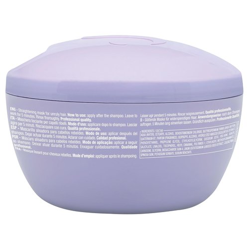 Alfaparf Milano Semi Di Lino Smooth Mask - Intensive Frizz Control & Hydration Treatment for Unruly Hair