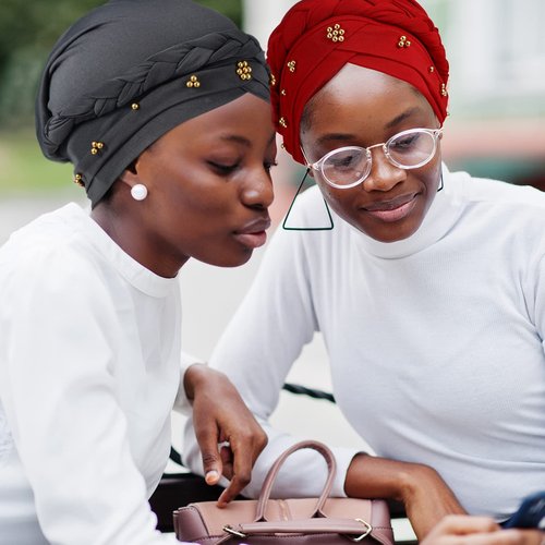 SATINIOR 9 Pcs Women Turban Braid Headscarf Braid Turban Wrap Pre Tied Twisted Hair Covered Hat Beanie Beaded Headband Headwear One Size Multicolor Cap(Fresh)