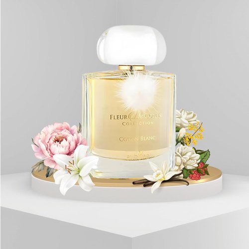 Aroma Concepts Fleur De Coton Blanc Eau De Parfum - 3.4 Fl Oz Unisex Fragrance