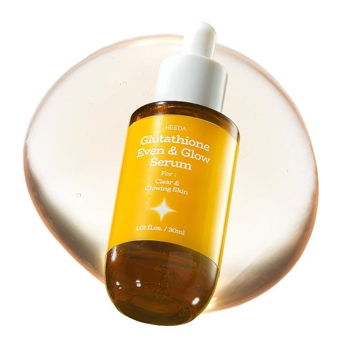 Glutathione All-In-One Brightening Serum - Niacinamide, Kojic Acid & Turmeric for Radiant, Even-Tone Skin