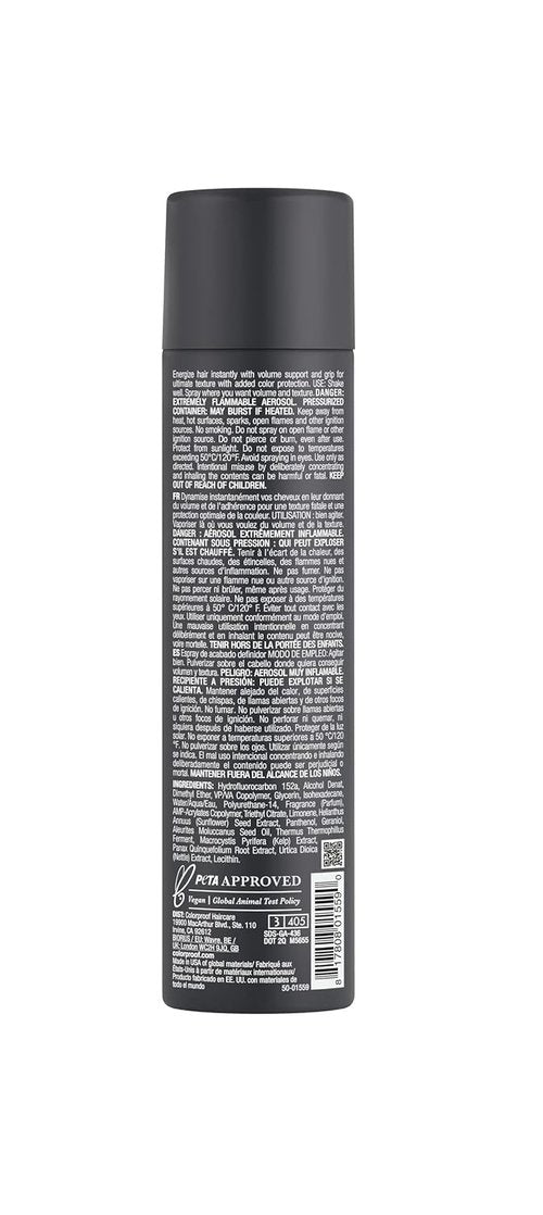 Texture Charge Finishing Spray by Regine Switzerland - 7.5 Oz for Effortless Style & Hold