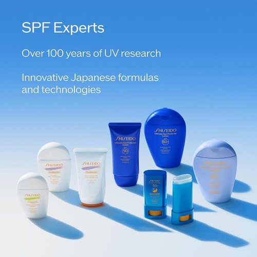 Shiseido Ultimate Sun Protector Lotion - Lightweight Invisible Broad-Spectrum Sunscreen for All Skin Types
