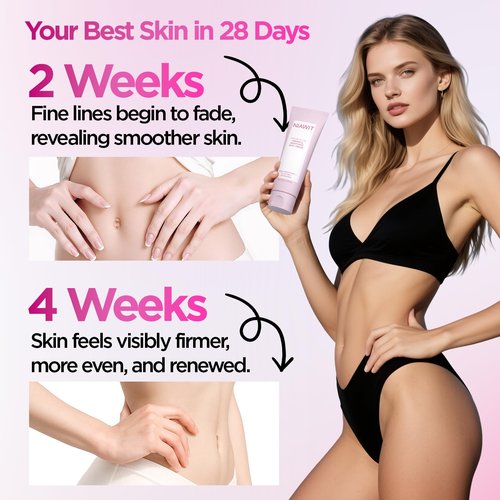 NIAWIT Firming Smoothing Body Cream – Visible Lifting & Tightening for Belly, Thighs, Butt | Helps Reduce Cellulite & Sagging Skin, Body Sculpting Moisturizer for Daily Body Care Routine | 4.24 fl.oz