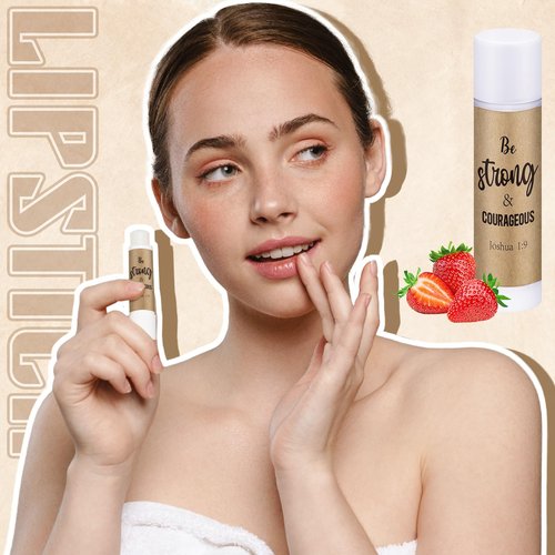 Dansib 50 Pcs Christian Lip Balm Bulk Bible Verses Lip Balm Scripture Christian Gifts for Women Men Faith Religious Church Party Favor Inspirational Gift for Staff Employee Coworkers