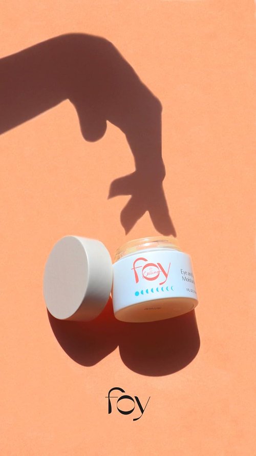 Foy Illuminate+Smooth Eye and Lip Moisturizer - Luxurious Anti-Aging Hydration with Hyaluronic Acid | 1 oz