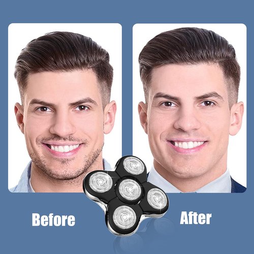 Balder Pro Shaver Peplacement Heads for Remington Balder Pro Head Shaver Model XR7000/XR1500/XR1501 Electric Shaving for Bald Men,2Pack