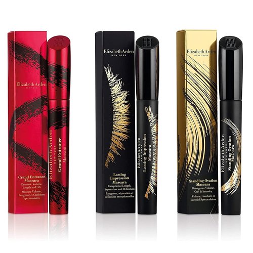 Elizabeth Arden Lasting Impression Mascara - Volumizing & Lengthening Formula | Black