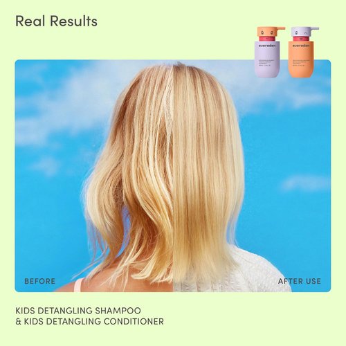 Evereden Kids Conditioner Detangler - Non-Toxic Haircare for Silky Smooth Hair | 6.7 fl oz
