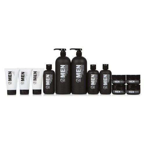 J Beverly Hills Men's Strong Hold Hair Gel - Aloe Vera Formula for Hair Growth | Available in 2 Oz & 4 Oz
