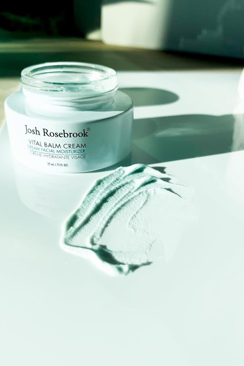 Josh Rosebrook Vital Balm Cream - High-Performance Facial Moisturizer for All Skin Types | 22mL (.75 Oz)