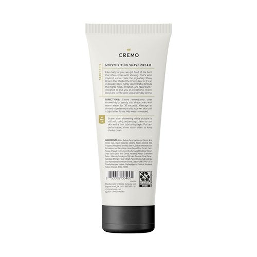 Cremo Shaving Cream - Ultra-Slick Formula for Men | Fights Nicks & Razor Burn | 6 Fl Oz (2 Pack)