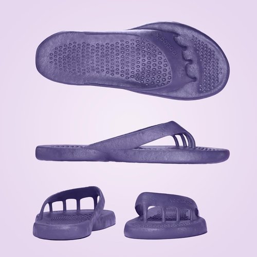 Comfeeze by Footlogix - Women's Recovery Sandals with Toe Separators & Arch Support | Comfortable Pedicure Slippers