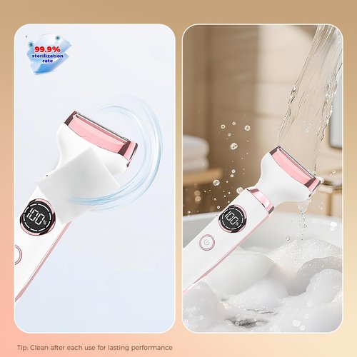 KESHEYOUXUAN Womens Personal Groomers，4-in-1 Electric Razor， face Razors&Nose Trimmer Women-Personal Shaver for Women