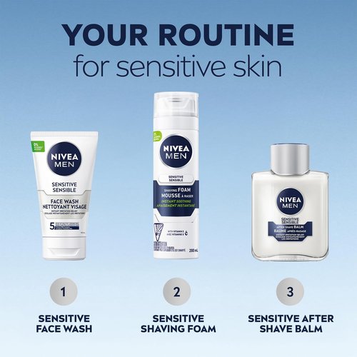Nivea Men's 6.7-ounce Sensitive Shaving Foam Pack of 1