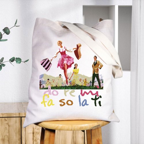 BWWKTOP Sound Musical Cosmetic Makeup Bag Von Trapp Gift Do Re Mi Fa So La Ti Theater Zipper Pouch Bag Musical Merchandise (Do Re Mi TG)