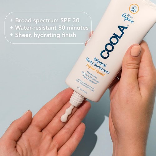 COOLA Organic Mineral Sunscreen - Daily Skin Protection Lotion | Vegan & Gluten-Free, 5 Fl Oz