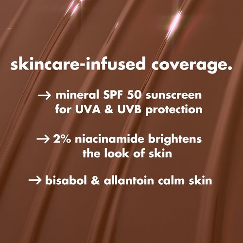 e.l.f. Halo Glow Skin Tint SPF 50 - Tinted Moisturizer for Light, Buildable Coverage | Vegan & Cruelty-Free, 9 Medium Cool