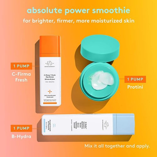 Drunk Elephant C-Firma Fresh Day Serum & B-Hydra Hydration Serum - Firming & Brightening Duo (1.69 Fl Oz)