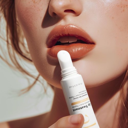 Alfie Hyaluronic Acid Lip Booster - Natural Flavor Lip Plumper & Filler - 15ml Vegan Hydrating Treatment