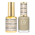 DND DC Gel Polish Set - Sheer Collection | UV Gel & Air Dry Nail Lacquer Duo, 0.5 Fl Oz Each