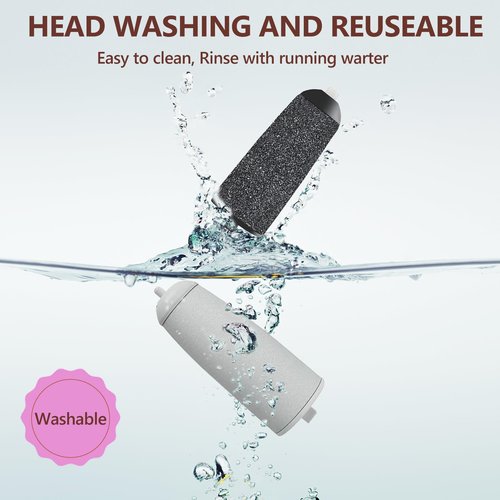 9 Pack Pedicures Replacement Heads for Haootadiy Pedi, Eelectric Tool Foot File, Pedi Replacement Roller Head fit Finishing Touch Pedi (Pedicure Tool Not Included)