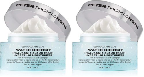 Peter Thomas Roth | Water Drench® Hyaluronic Cloud Cream - Hydrating Moisturizer for All Skin Types, Fragrance-Free