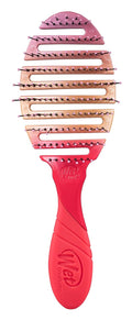 Wet Brush Pro Flex Dry Brush - Coral Ombre Design for Effortless Detangling and Styling