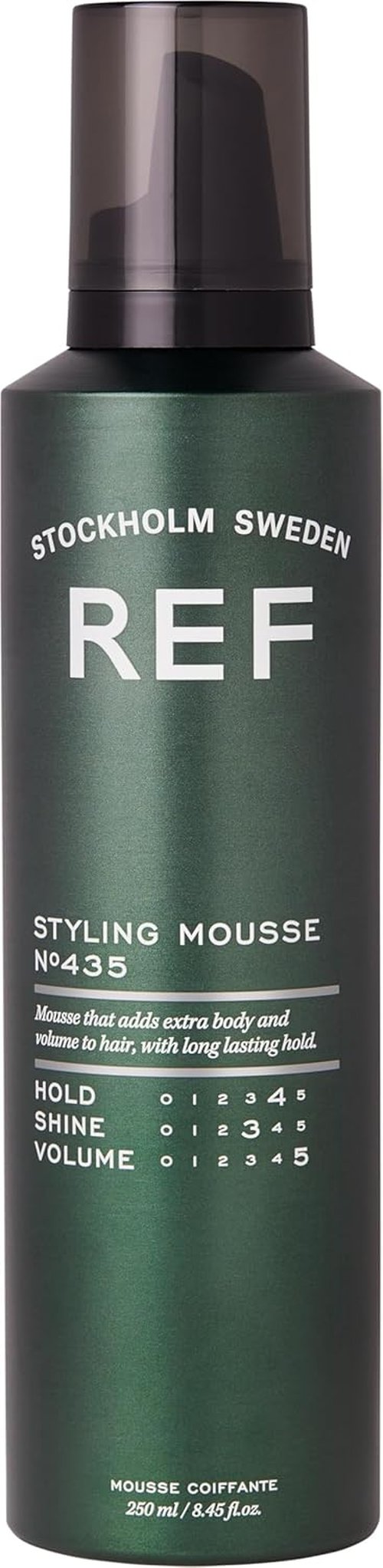 Reference of Sweden 435 Mousse - Lightweight Styling Foam for All Hair Types | 8.45 oz
