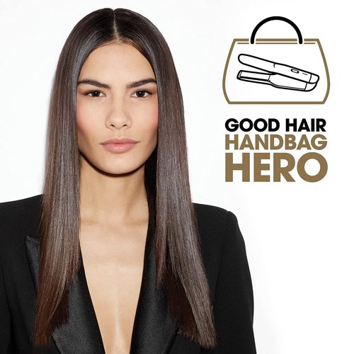 GHD Unplugged Styler - Cordless Flat Iron Hair Straightener | Professional Travel Iron with Heat-Resistant Case, USB-C Charging
