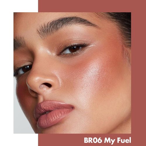FOCALLURE Lush Flush Cream Blush - BR06 My Fuel | Long-Lasting, Natural Glow