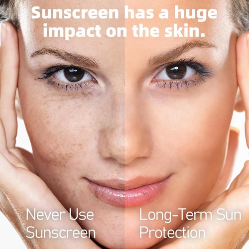 VGO Tinted Sunscreen SPF 50 - Hydrating Sun Essence, Non-Sticky Formula | Travel Size 50ml / 1.7oz