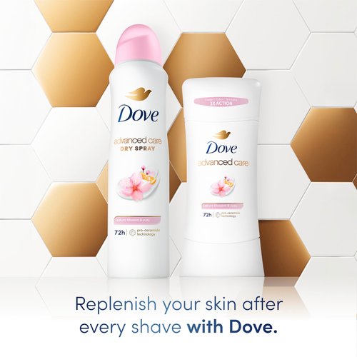 Dove Advanced Care Antiperspirant Deodorant Spray for Women 3 Pack Sakura Blossom & Yuzu 72 hour sweat and odor protection 3.8 oz