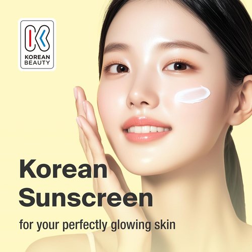 GANGNAM Glow CICA Sun Milk - SPF 50 Invisible Broad Spectrum Sunscreen for Face | 1.69 fl. oz.