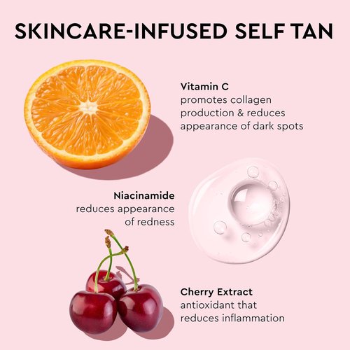 Tanologist Brightening Daily Glow Body Lotion - Medium/Dark Gradual Tanner, Streak-Free & Vegan, 8.45 fl. oz