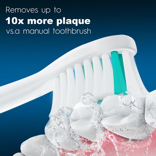 Bullnas Replacement Brush Heads Compatible with Philips Sonicare, Compatible with Sonicare E Series Essence Xtreme Elite Advance and CleanCare Screw-on Electric Toothbrush, BN728, 8 Pack