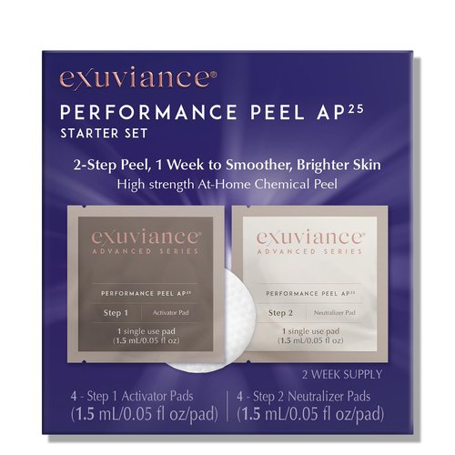 Exuviance Performance Peel AP25 - At-Home Chemical Peel with Glycolic Acid | Anti-Aging Treatment for Fine Lines & Uneven Texture