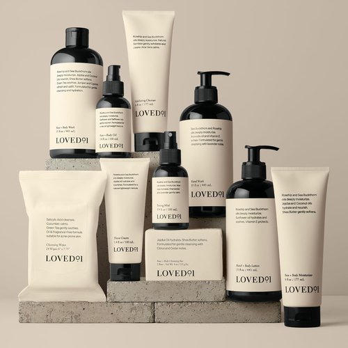 Loved01 Face & Body Moisturizer, John Legend Skincare, Fragrance-Free, Daily Hydrating Cream, Deeply-Moisturizing & Non-Greasy Formula with Shea Butter, Unscented, 1-Pack, 6 oz