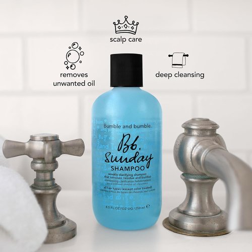 Bumble and bumble. Sunday Weekly Clarifying Shampoo - Deep Cleansing for All Hair Types | Removes Oil & Residue