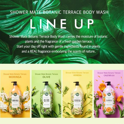 SHOWERMATE Botanic Body Wash 42.3 fl oz, 1.2 kg (Moringa)