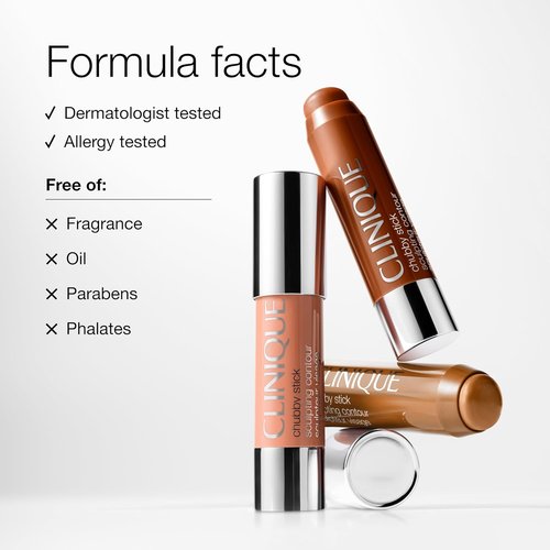 Clinique Chubby Stick Contour - Cream Sculpting Stick for All Skin Types | Versatile Shade Options